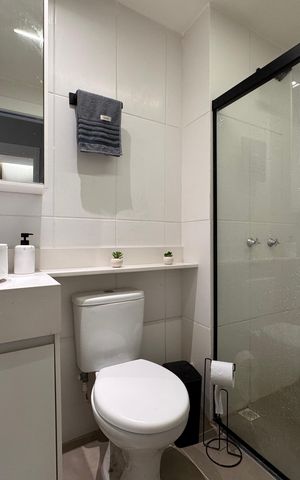 Apartamento para alugar com 70m², 2 quartos e 1 vaga Apartamento para alugar com 70m², 2 quartos e 1 vagaBanheiro Social
