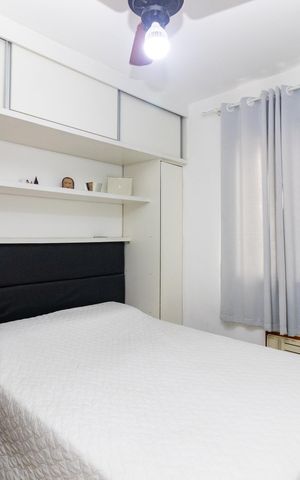 Apartamento para alugar com 48m², 2 quartos e 1 vagaQuarto 2 - Suíte