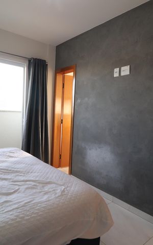 Apartamento para alugar com 53m², 2 quartos e 2 vagasQuarto 2 - Suíte