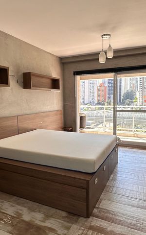 Studio para alugar com 38m², 1 quarto e 1 vaga