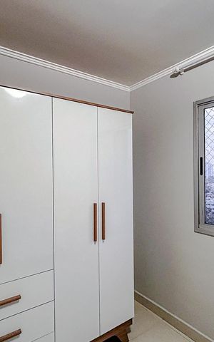 Apartamento à venda com 63m², 3 quartos e 1 vagaQuarto 2