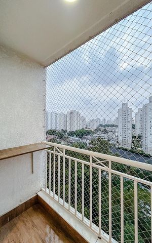 Apartamento à venda com 63m², 3 quartos e 1 vagaVaranda
