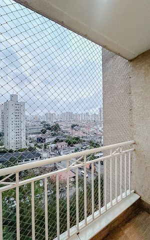 Apartamento à venda com 63m², 3 quartos e 1 vagaVaranda
