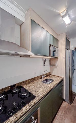 Apartamento à venda com 63m², 3 quartos e 1 vagaCozinha