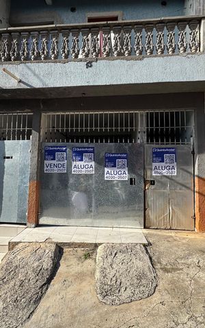 Casa para alugar com 250m², 2 quartos e 1 vaga Casa para alugar com 250m², 2 quartos e 1 vagaFachada com placa grande