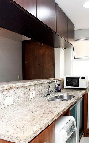 Apartamento para alugar com 60m², 1 quarto e 1 vagaCozinha + Área de Serviço