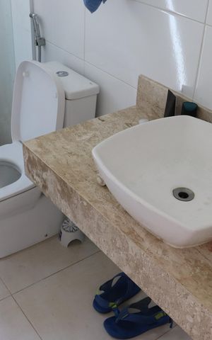 Casa para alugar com 106m², 3 quartos e 1 vagaBanheiro da Suíte