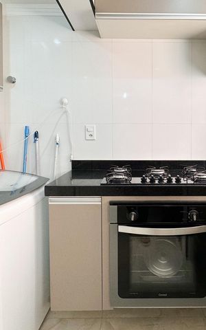 Apartamento para alugar com 65m², 2 quartos e 1 vaga Apartamento para alugar com 65m², 2 quartos e 1 vagaCozinha e Área de Serviço