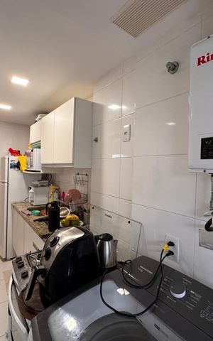 Apartamento à venda com 70m², 1 quarto e 1 vaga Apartamento à venda com 70m², 1 quarto e 1 vagaCozinha e Área de Serviço