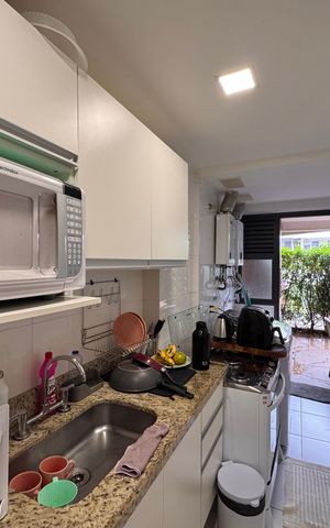 Apartamento à venda com 70m², 1 quarto e 1 vaga Apartamento à venda com 70m², 1 quarto e 1 vagaCozinha e Área de Serviço