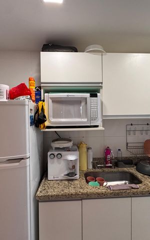 Apartamento à venda com 70m², 1 quarto e 1 vaga Apartamento à venda com 70m², 1 quarto e 1 vagaCozinha e Área de Serviço