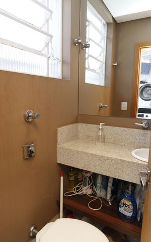 Apartamento à venda com 107m², 3 quartos e 1 vagaBanheiro de serviço