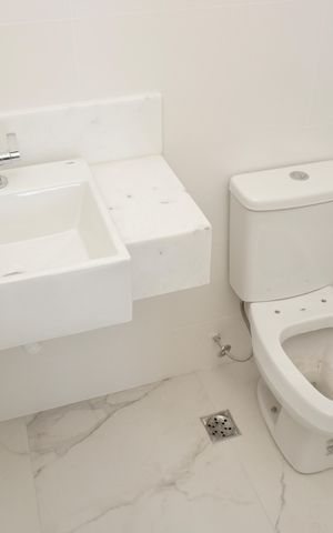Apartamento à venda com 117m², 3 quartos e 2 vagas Apartamento à venda com 117m², 3 quartos e 2 vagasBanheiro Social