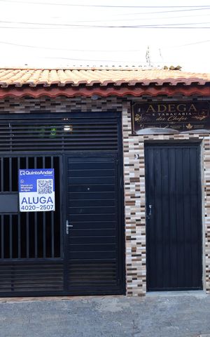 Casa para alugar com 100m², 3 quartos e 1 vagaFachada - Placa GRANDE instalada no portão do imóvel, dia 11.09.2026 - Código da placa: JZYA-698
