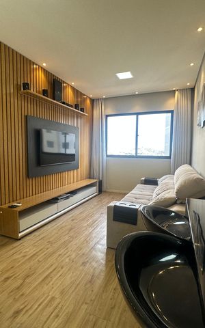 Apartamento à venda com 53m², 2 quartos e 1 vaga Apartamento à venda com 53m², 2 quartos e 1 vagaSala
