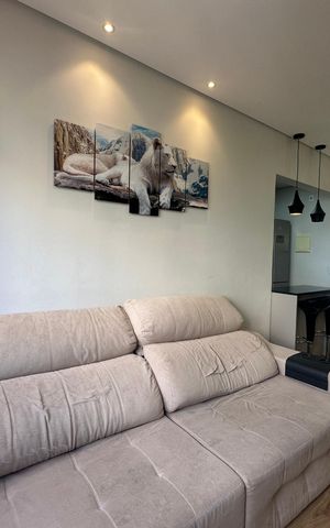 Apartamento à venda com 53m², 2 quartos e 1 vaga Apartamento à venda com 53m², 2 quartos e 1 vagaSala