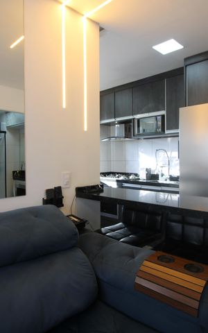 Apartamento para alugar com 37m², 2 quartos e sem vagasala