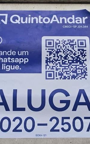 Apartamento para alugar com 42m², 2 quartos e 1 vaga Apartamento para alugar com 42m², 2 quartos e 1 vagaPlaca GRANDE instalada na fachada do condomíni, dia 05.09.2026 - Código da placa: GOAV-121