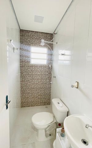 Casa para alugar com 97m², 3 quartos e 2 vagas Casa para alugar com 97m², 3 quartos e 2 vagasBanheiro