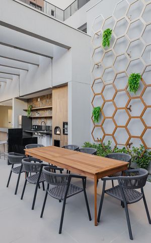 Studio para alugar com 24m², 1 quarto e sem vaga Studio para alugar com 24m², 1 quarto e sem vagaChurrasqueira 3