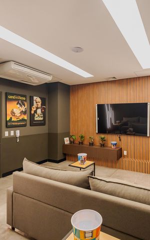 Studio para alugar com 24m², 1 quarto e sem vaga Studio para alugar com 24m², 1 quarto e sem vagaCinema