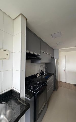 Apartamento para alugar com 71m², 2 quartos e 1 vaga Apartamento para alugar com 71m², 2 quartos e 1 vagaCozinha e Área de Serviço