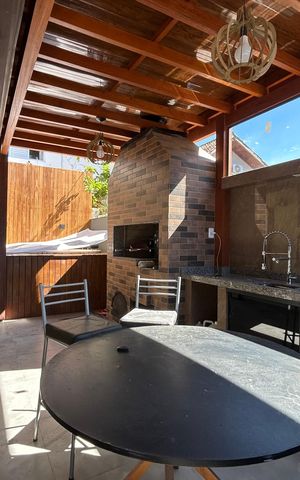 Casa de condomínio para alugar com 230m², 3 quartos e 2 vagasÁrea gourmet