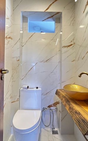 Casa de condomínio para alugar com 230m², 3 quartos e 2 vagasLavabo