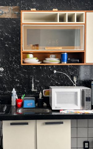 Apartamento para alugar com 93m², 1 quarto e 1 vagaCozinha