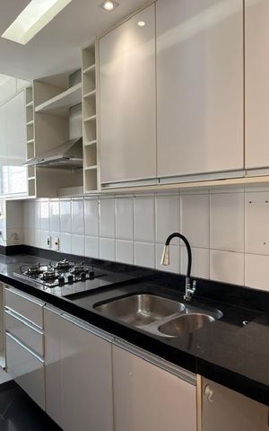 Apartamento à venda com 77m², 3 quartos e 2 vagas Apartamento à venda com 77m², 3 quartos e 2 vagasCozinha