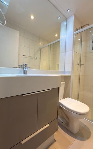 Apartamento à venda com 77m², 3 quartos e 2 vagas Apartamento à venda com 77m², 3 quartos e 2 vagasBanheiro