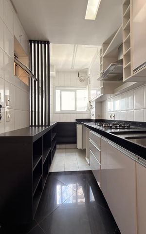 Apartamento à venda com 77m², 3 quartos e 2 vagas Apartamento à venda com 77m², 3 quartos e 2 vagasCozinha