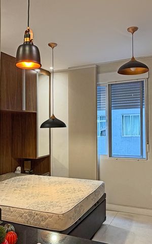 Studio para alugar com 29m², 1 quarto e sem vagaSala/Quarto