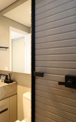 Apartamento à venda com 153m², 3 quartos e 3 vagasBanheiro da Suíte 2