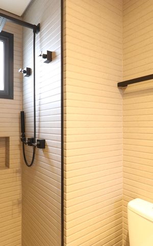 Apartamento à venda com 153m², 3 quartos e 3 vagasBanheiro da Suíte 1