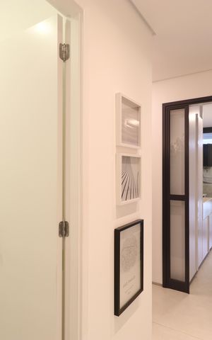 Apartamento à venda com 153m², 3 quartos e 3 vagas Área e banheiro de Serviço 