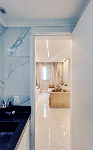 Apartamento à venda com 67m², 2 quartos e 1 vagaBanheiro