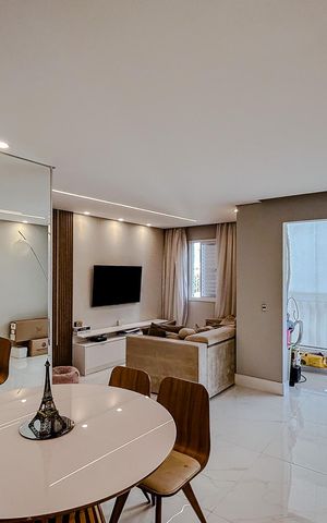 Apartamento à venda com 67m², 2 quartos e 1 vagaSala