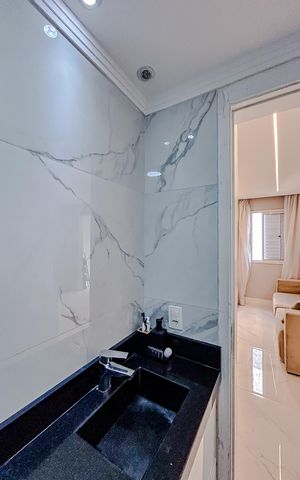 Apartamento à venda com 67m², 2 quartos e 1 vagaBanheiro