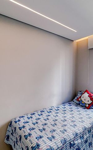 Apartamento à venda com 67m², 2 quartos e 1 vagaQuarto 2