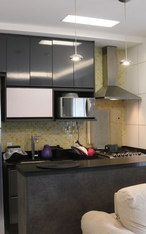 Apartamento para alugar com 62m², 2 quartos e 1 vagaCozinha e Área de Serviço