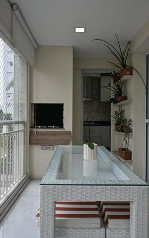 Apartamento à venda com 126m², 3 quartos e 2 vagasVaranda