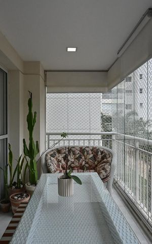 Apartamento à venda com 126m², 3 quartos e 2 vagasVaranda