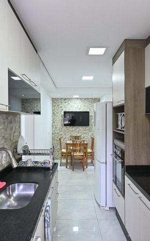 Apartamento à venda com 126m², 3 quartos e 2 vagasCozinha