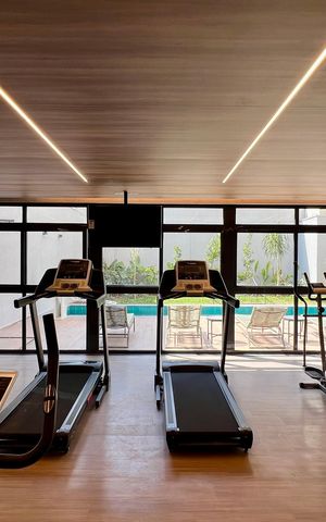 Studio para alugar com 28m², 1 quarto e sem vaga Studio para alugar com 28m², 1 quarto e sem vagaAcademia