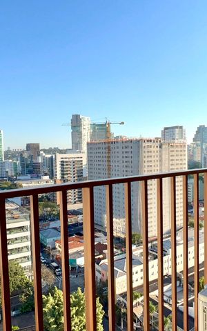 Studio para alugar com 28m², 1 quarto e sem vaga Studio para alugar com 28m², 1 quarto e sem vagaVaranda