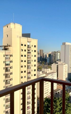 Studio para alugar com 28m², 1 quarto e sem vaga Studio para alugar com 28m², 1 quarto e sem vagaVaranda
