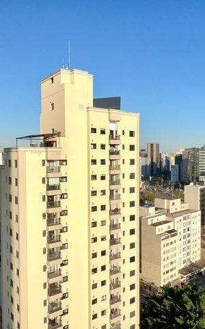 Studio para alugar com 28m², 1 quarto e sem vaga Studio para alugar com 28m², 1 quarto e sem vagaVista da Varanda