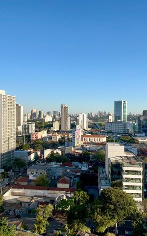 Studio para alugar com 28m², 1 quarto e sem vaga Studio para alugar com 28m², 1 quarto e sem vagaVista da Varanda
