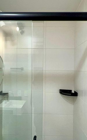 Studio para alugar com 28m², 1 quarto e sem vaga Studio para alugar com 28m², 1 quarto e sem vagaBanheiro